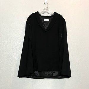 A.L.C. Black Valetta Cape Jacket